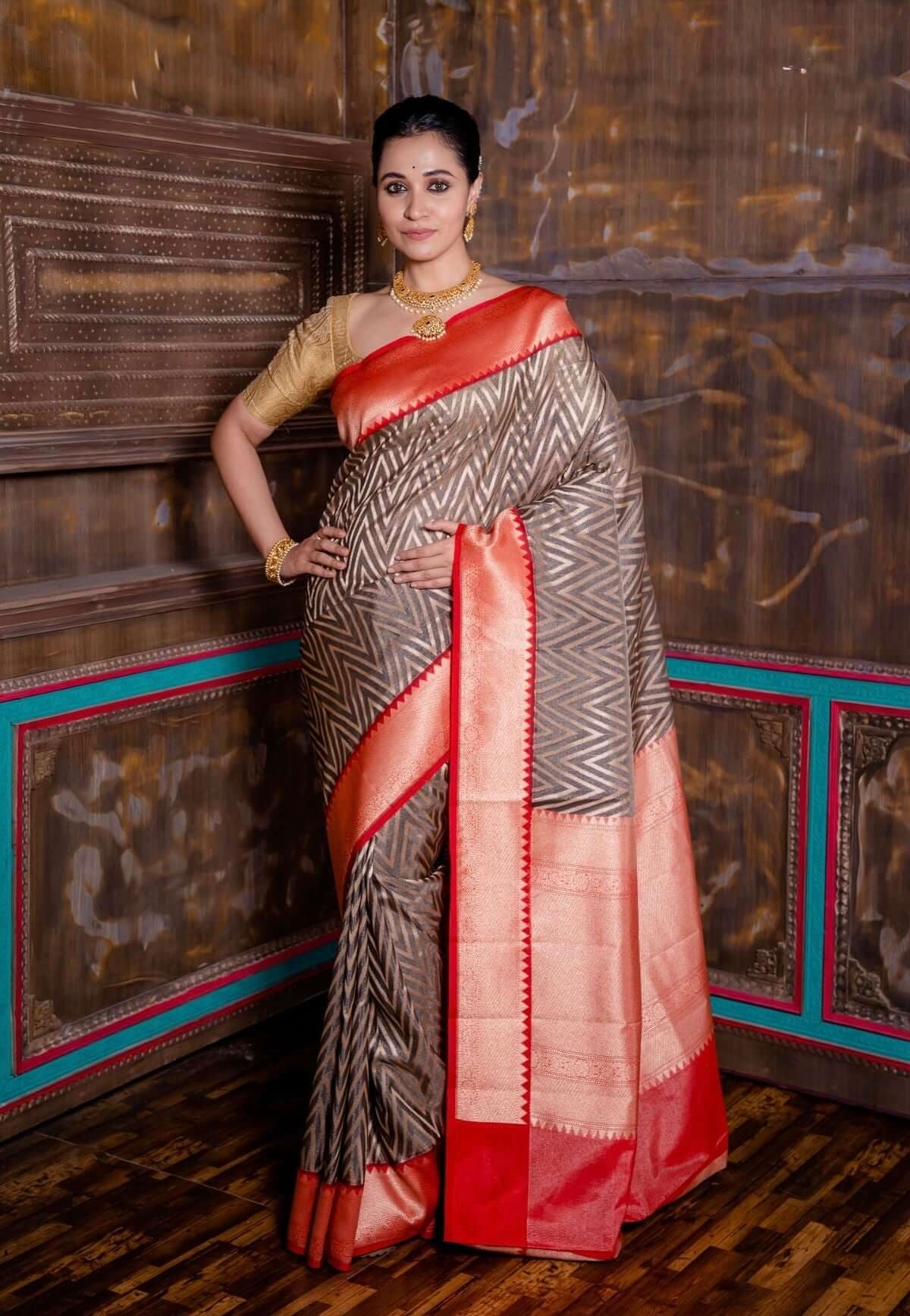 Cotton Kadhiyal Organza Tissue