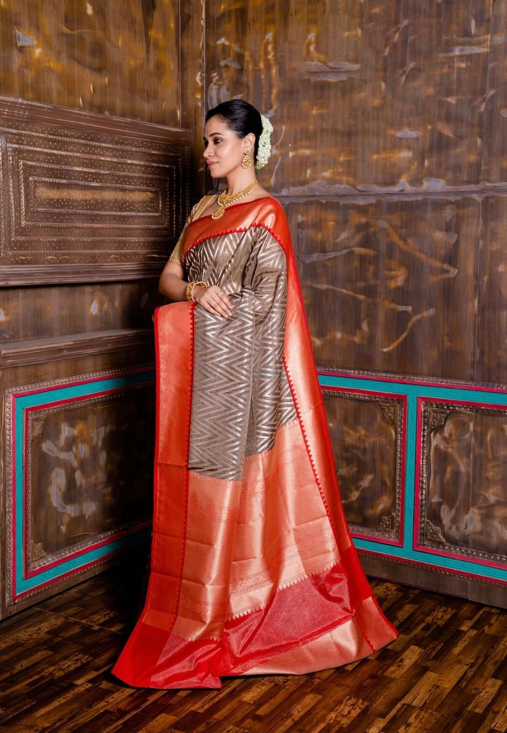 Cotton Kadhiyal Organza Tissue