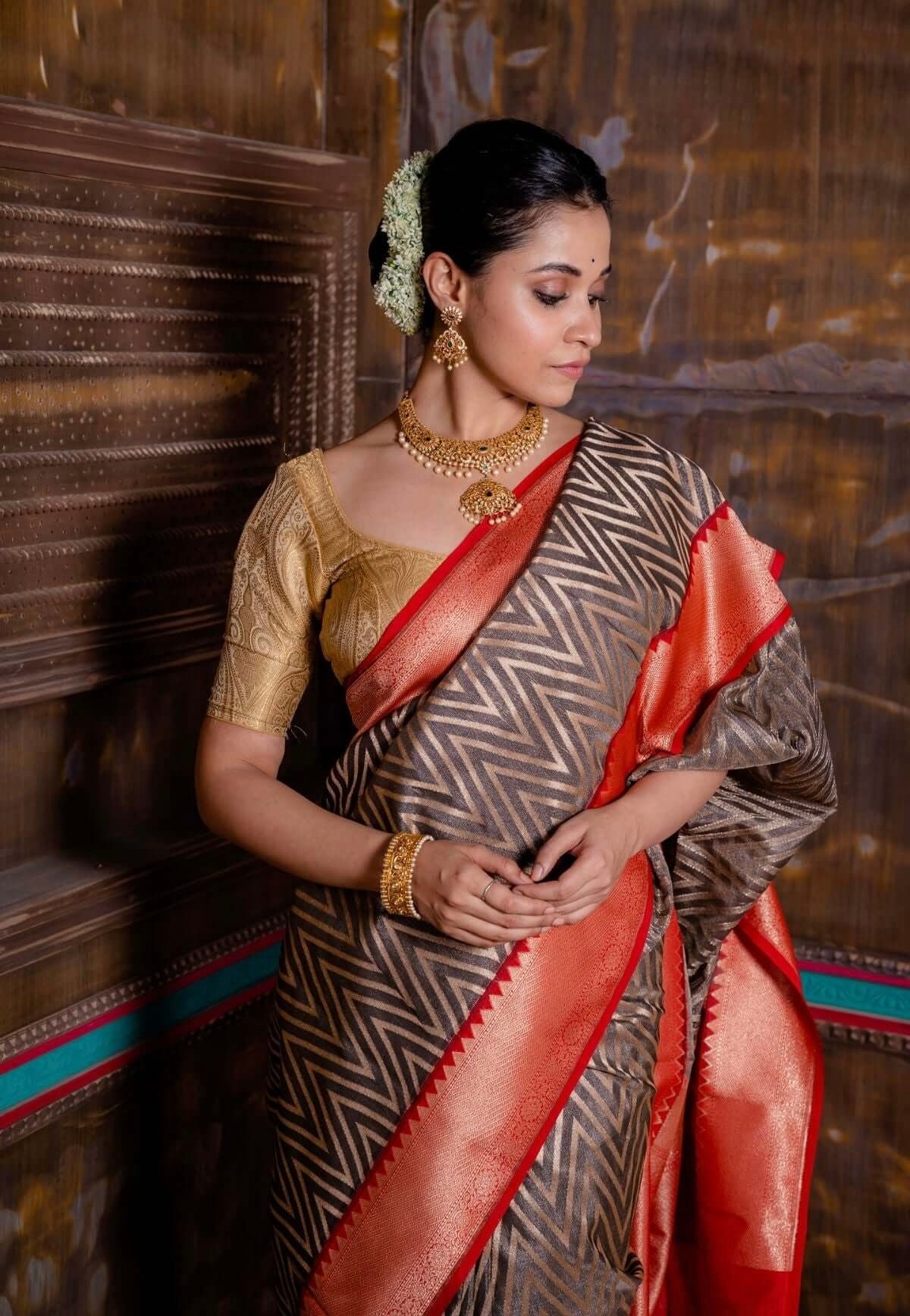 Cotton Kadhiyal Organza Tissue