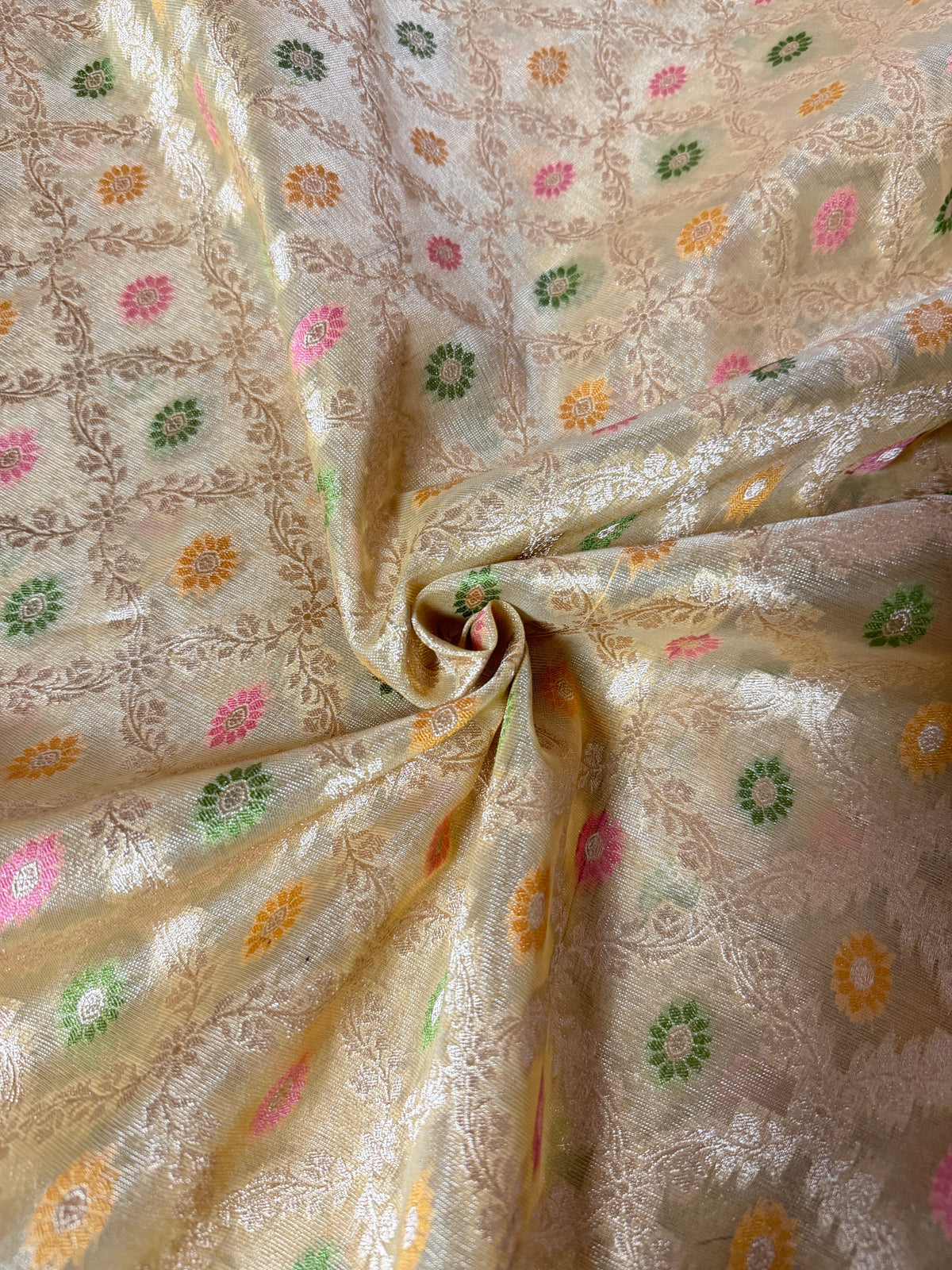 Gold Tissue Banarasi