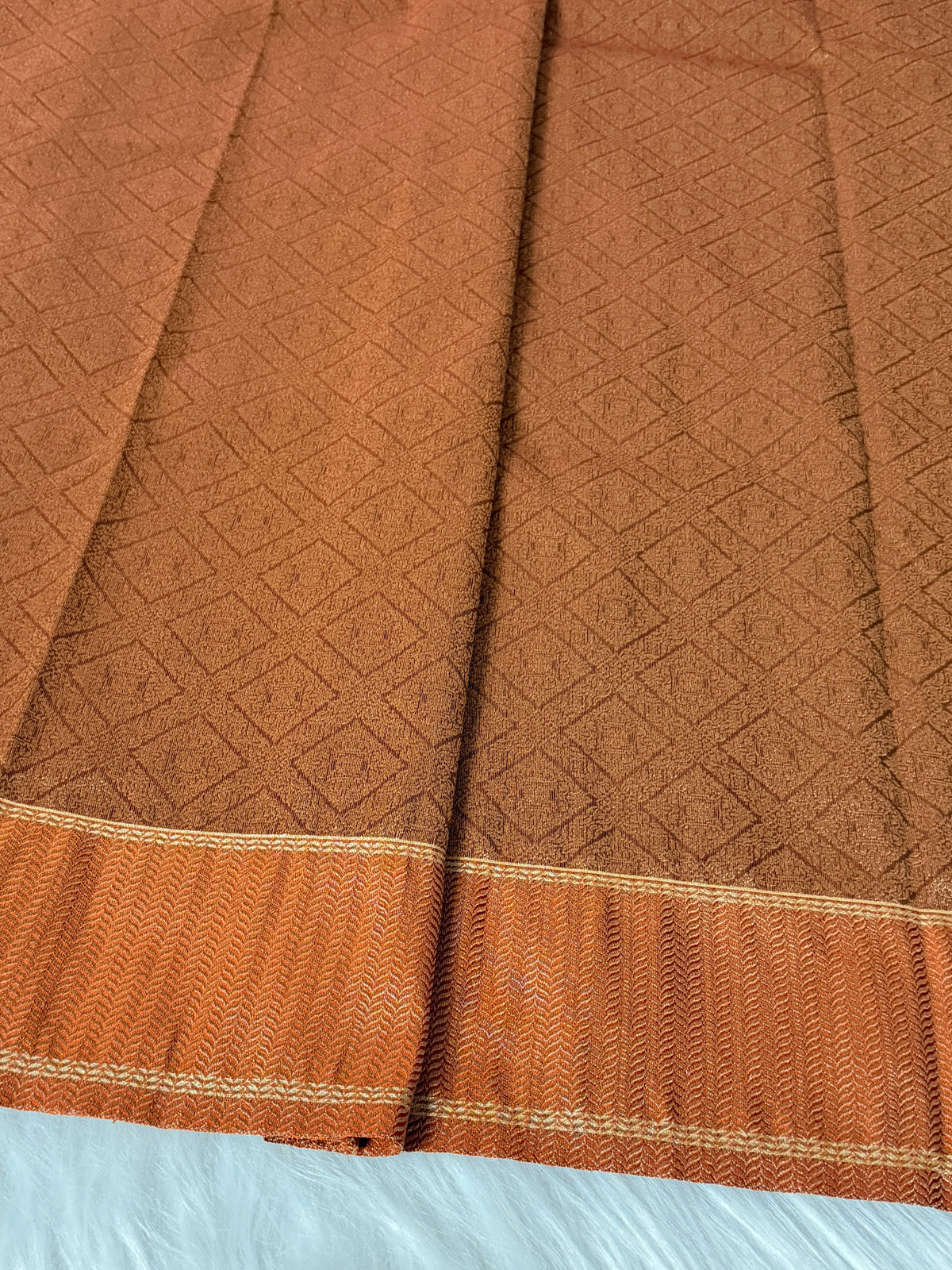 Black Banarasi Kora Tissue Saree with Satin Border & Traditional Pallu